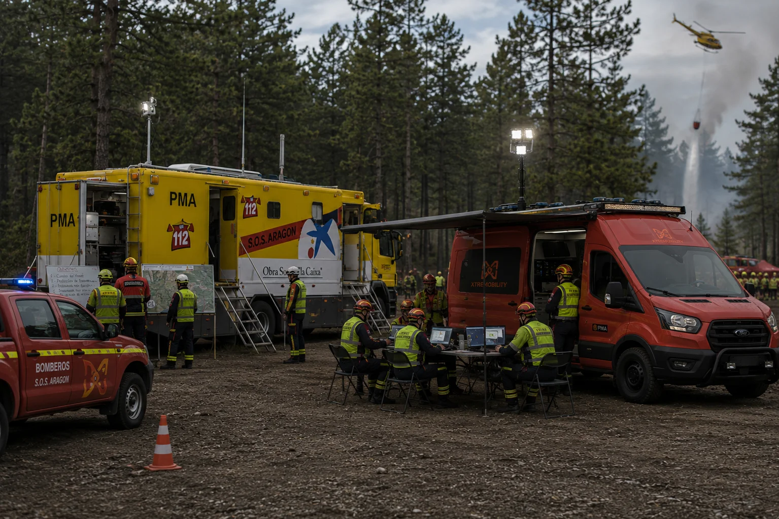 Vehículo PMA Protección Civil 4x4