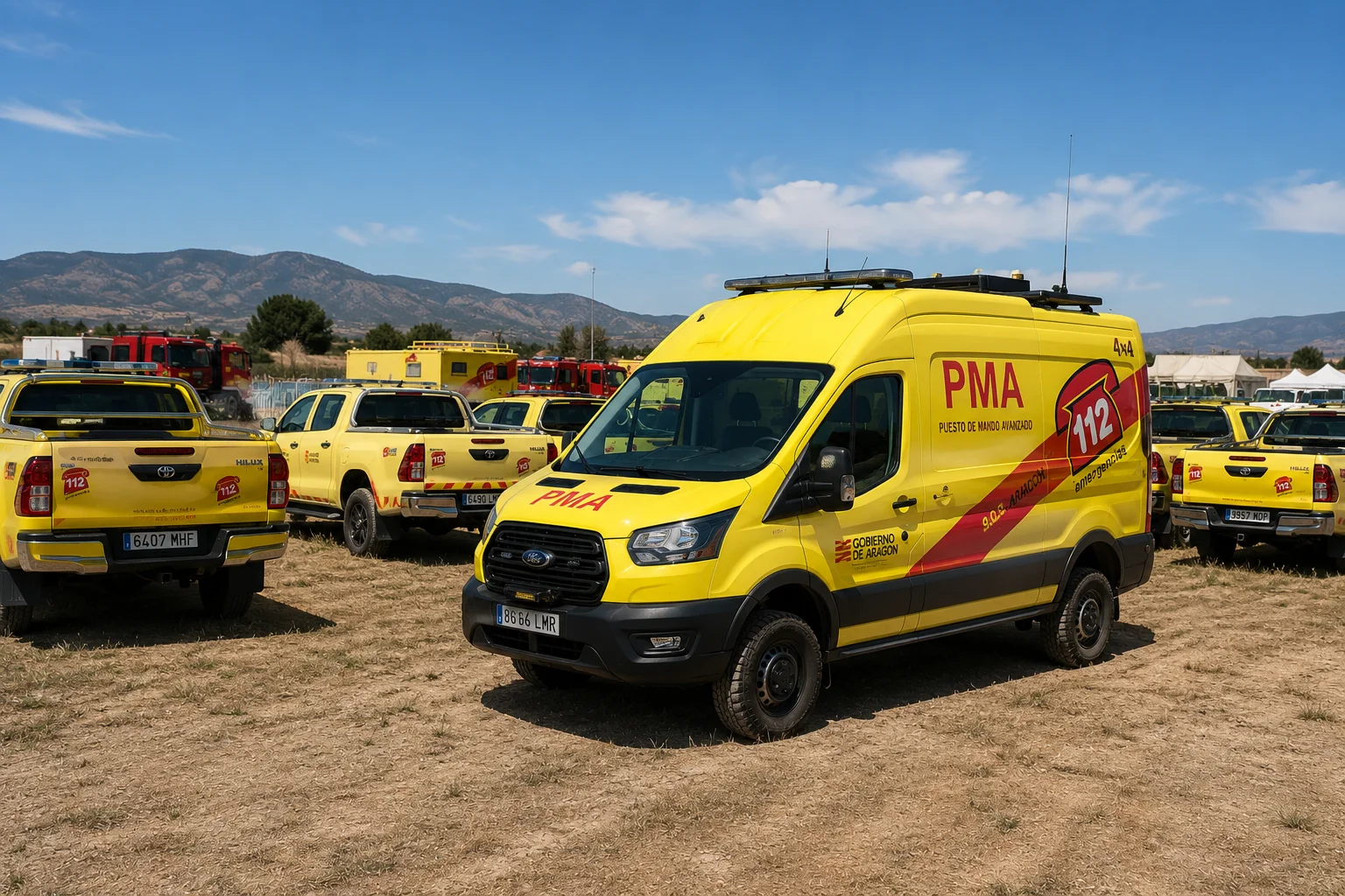 Vehículo PMA Protección Civil 4x4